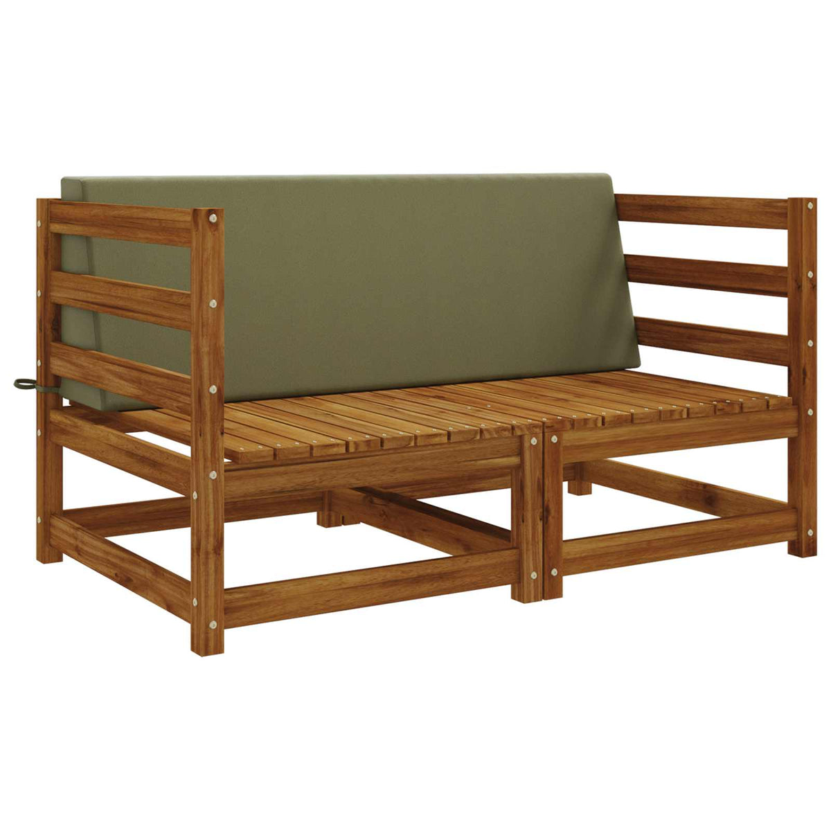 Ryghynde SOEST 100% polyester Olivengrøn 120 x 20 x 40 cm