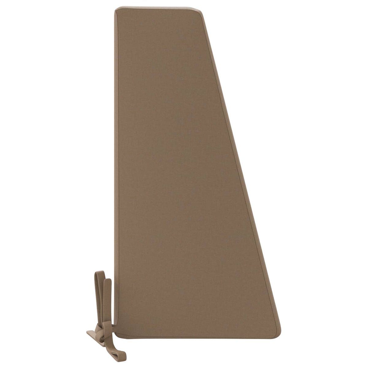 Ryghynde SOEST 100% polyester Gråbrun 120 x 20 x 40 cm