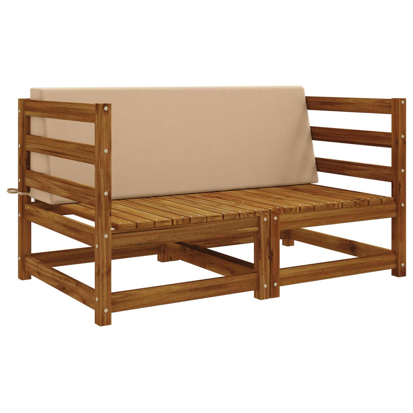 Ryghynde SOEST 100% polyester Sandfarvet 120 x 20 x 40 cm