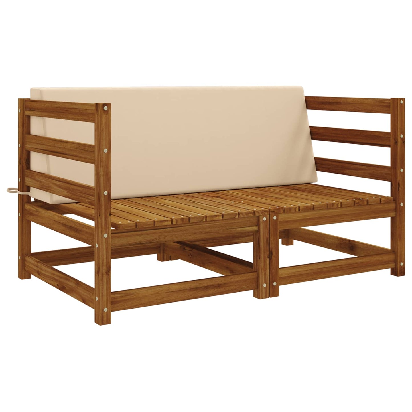 Ryghynde SOEST 100% polyester Cremefarvet 120 x 20 x 40 cm