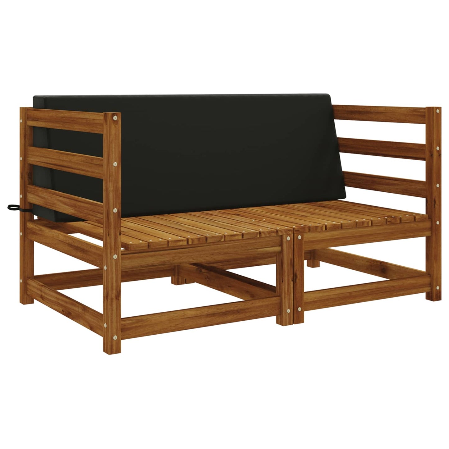 Ryghynde SOEST 100% polyester Sort 120 x 20 x 40 cm