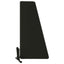 Ryghynde SOEST 100% polyester Sort 120 x 20 x 40 cm