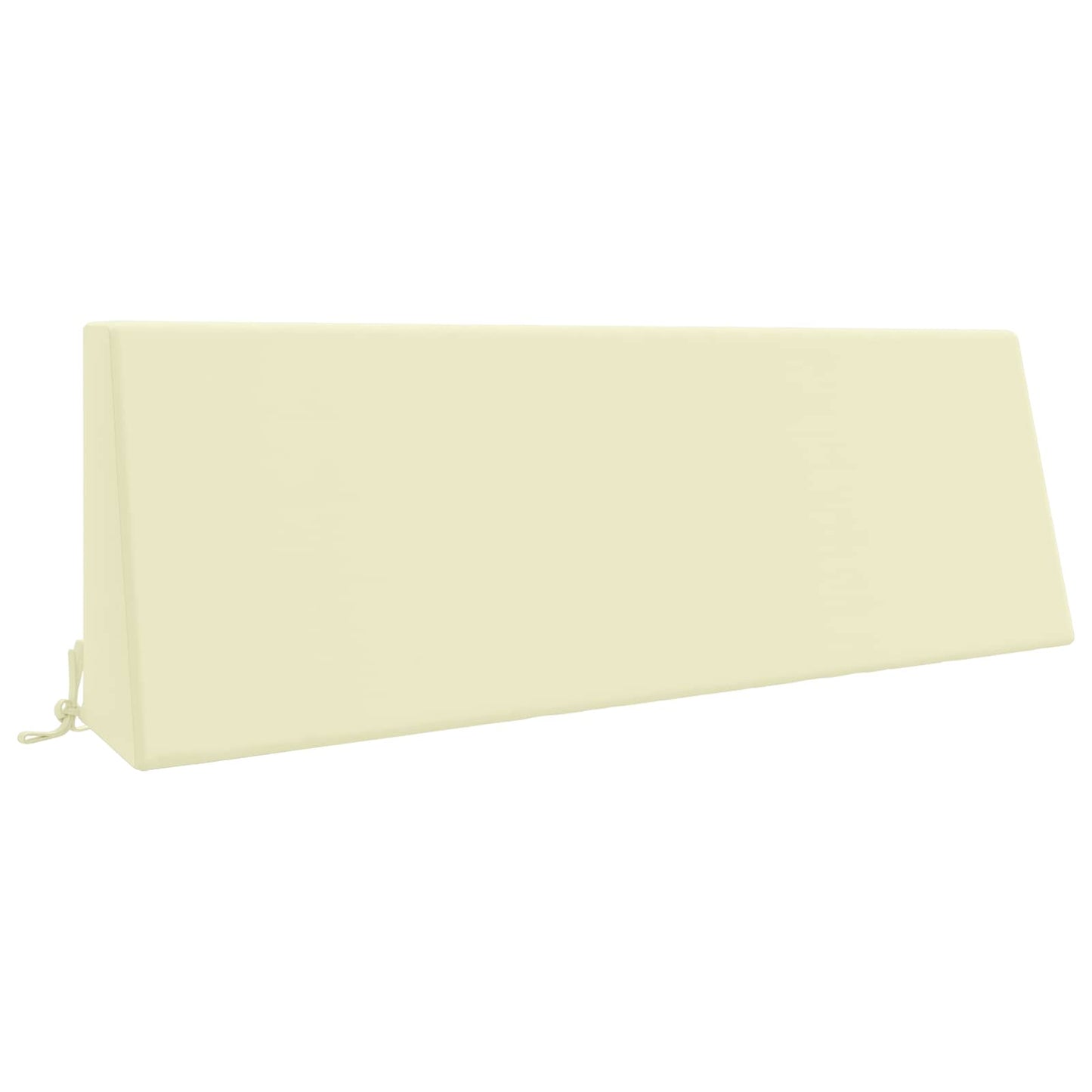 Ryghynde SOEST 100% polyester Cremefarvet 120 x 20 x 40 cm