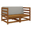 Ryghynde SOEST 100% polyester Grå 120 x 20 x 40 cm