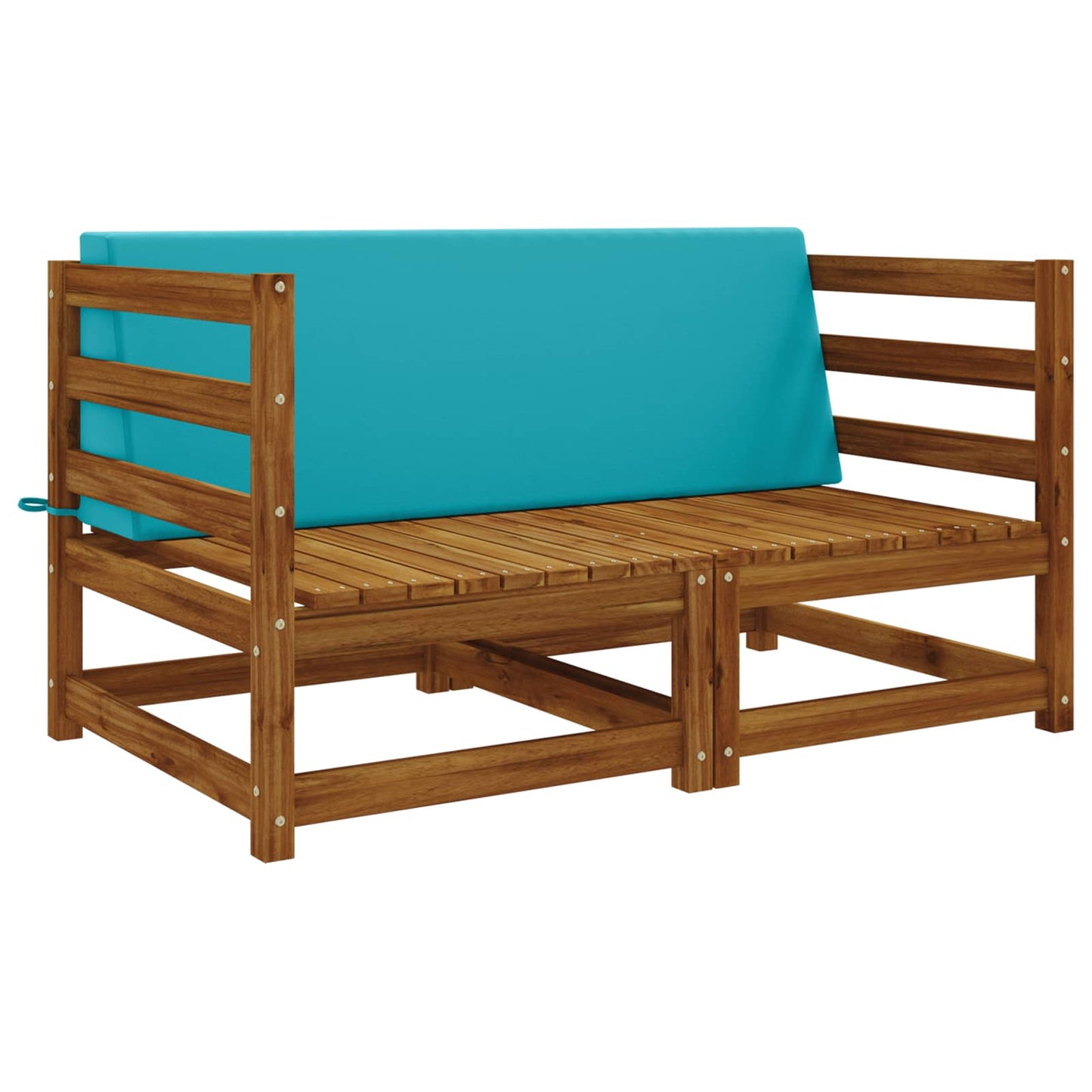 Ryghynde SOEST 100% polyester Turkis 120 x 20 x 40 cm