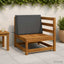 Ryghynde SOEST 100% polyester Antracit 60 x 20 x 40 cm