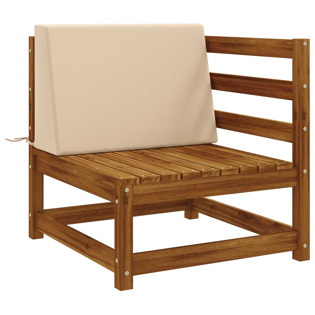 Ryghynde SOEST 100% polyester Cremefarvet 60 x 20 x 40 cm