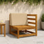Ryghynde SOEST 100% polyester Beige 60 x 20 x 40 cm