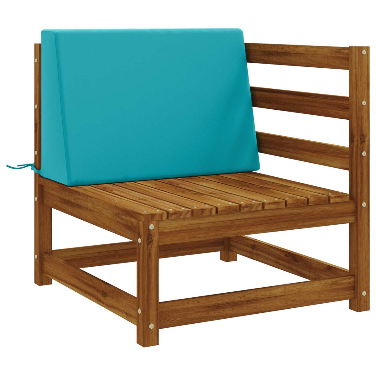 Ryghynde SOEST 100% polyester Turkis 60 x 20 x 40 cm