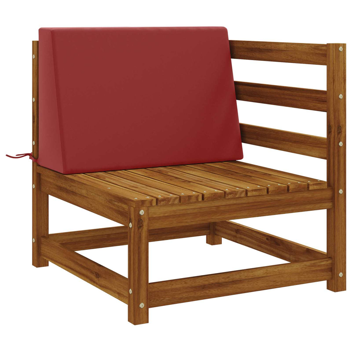 Ryghynde SOEST 100% polyester Vinrød 60 x 20 x 40 cm