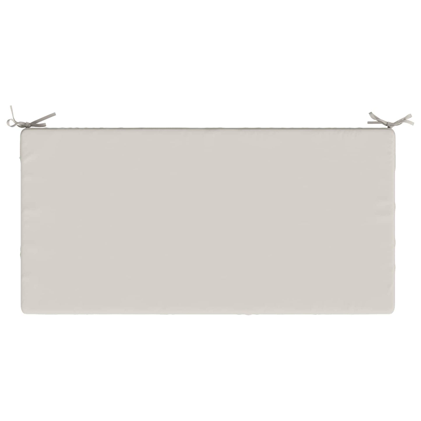 Sædehynde SOEST 100% polyester Hvid 120 x 80 x 10 cm