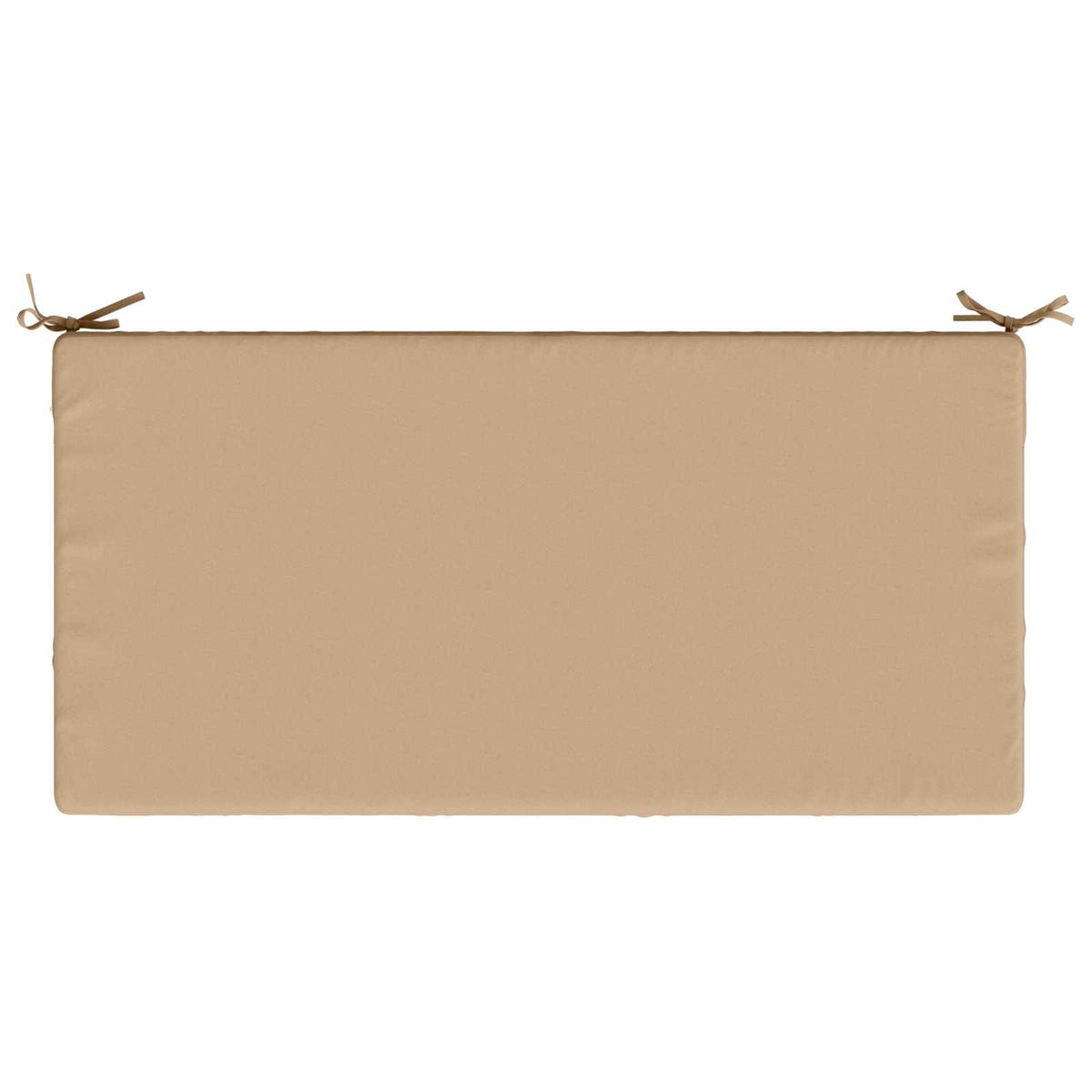 Sædehynde SOEST 100% polyester Sandfarvet 120 x 80 x 10 cm