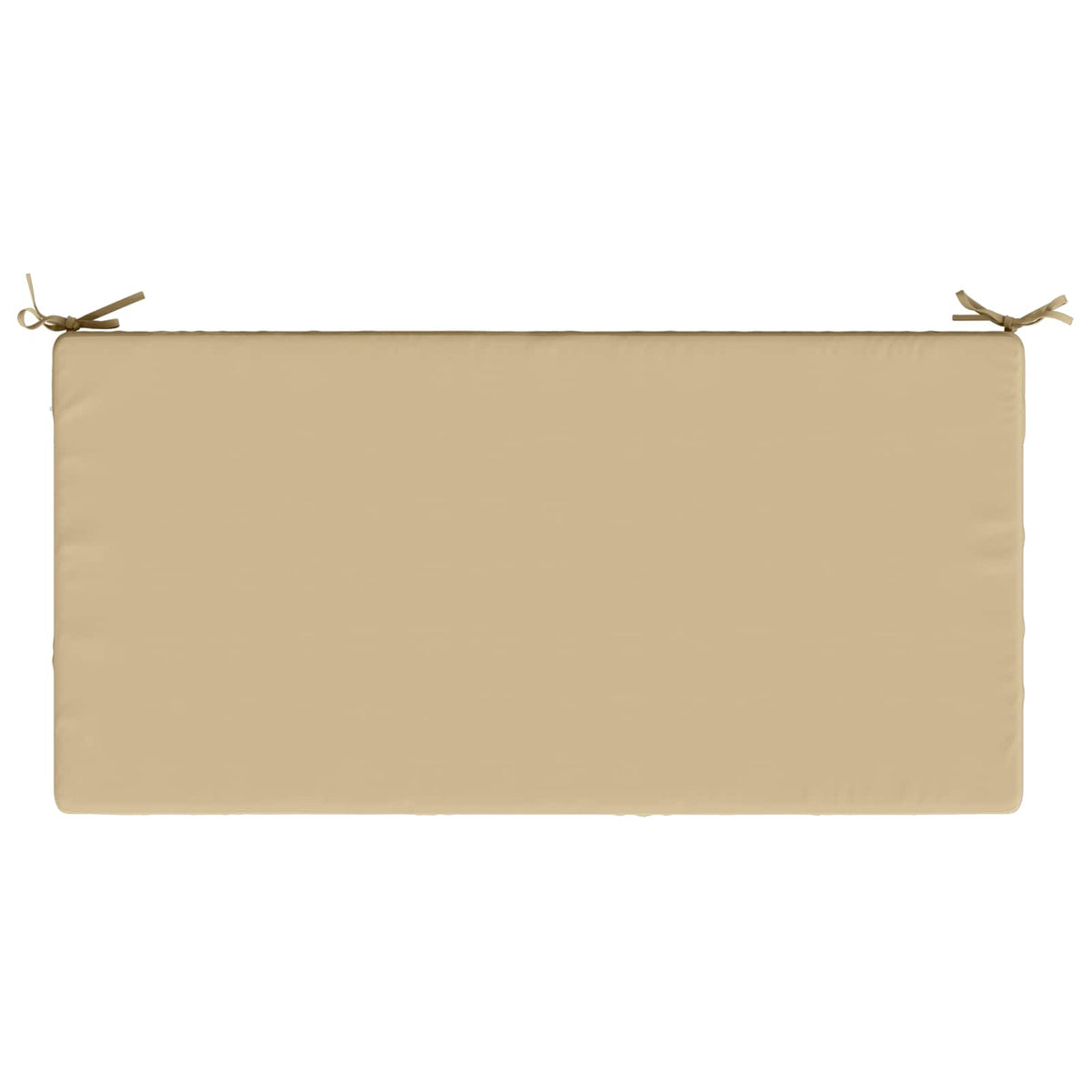 Sædehynde SOEST 100% polyester Beige 120 x 80 x 10 cm