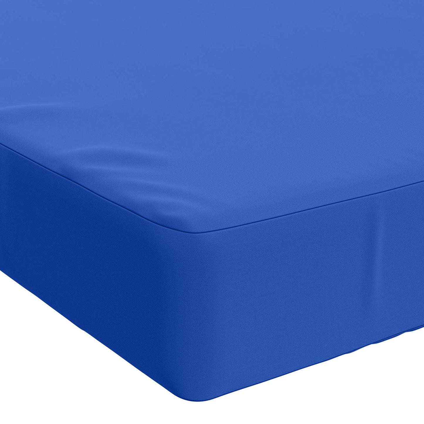 Sædehynde SOEST 100% polyester Kongelig blå 120 x 80 x 10 cm