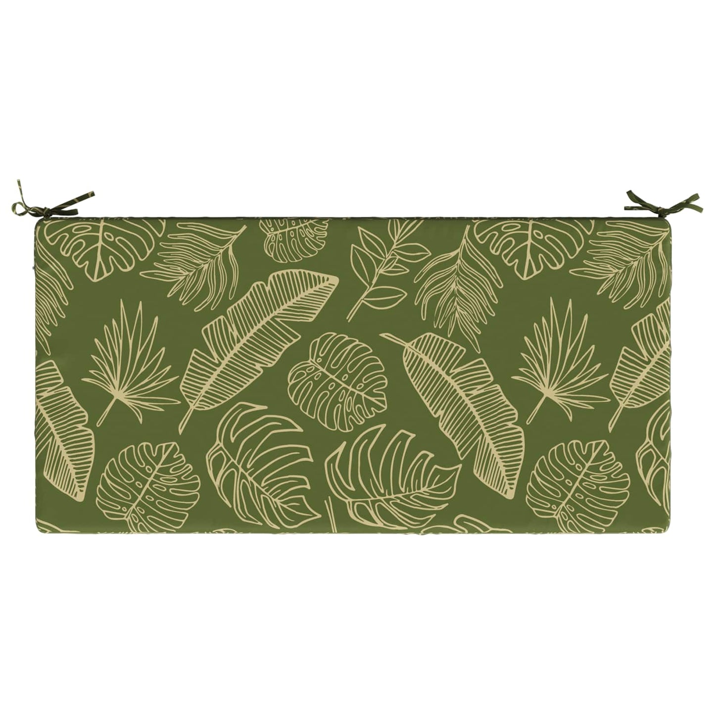 Sædehynde SOEST 100% polyester Bladdesign 120 x 80 x 10 cm