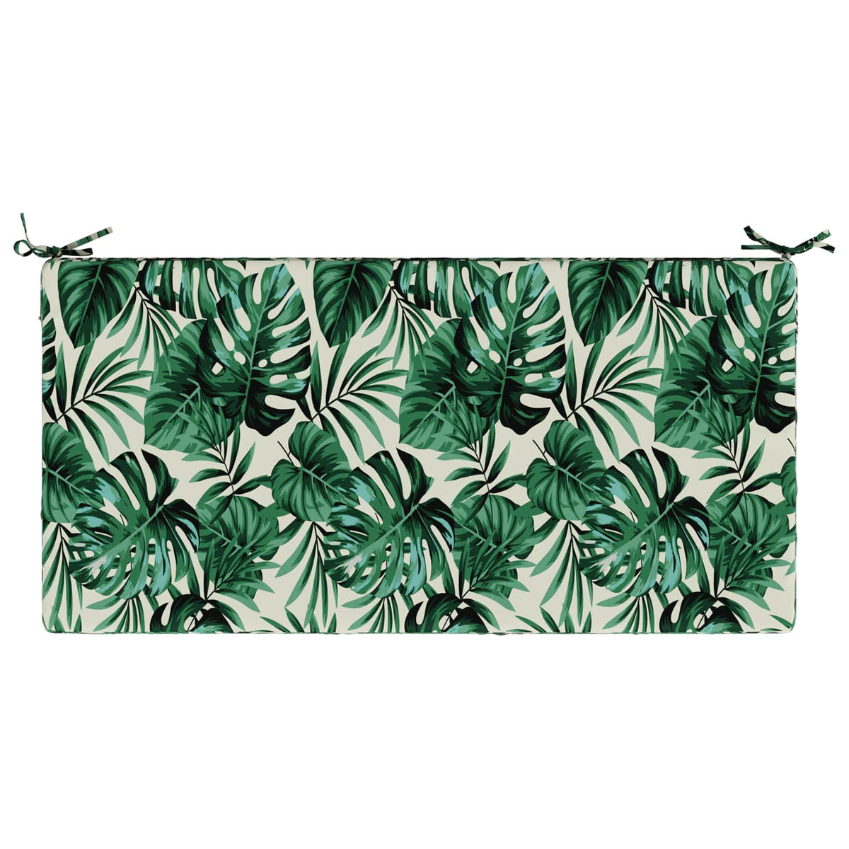 Sædehynde SOEST 100% polyester Bladmønster 120 x 80 x 10 cm