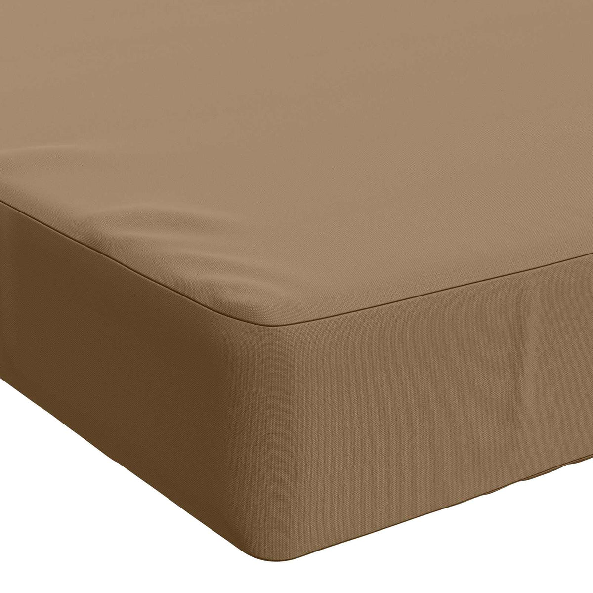 Sædehynde SOEST 100% polyester Gråbrun 120 x 80 x 10 cm