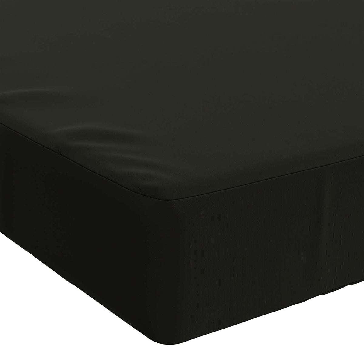 Sædehynde SOEST 100% polyester Sort 120 x 60 x 10 cm