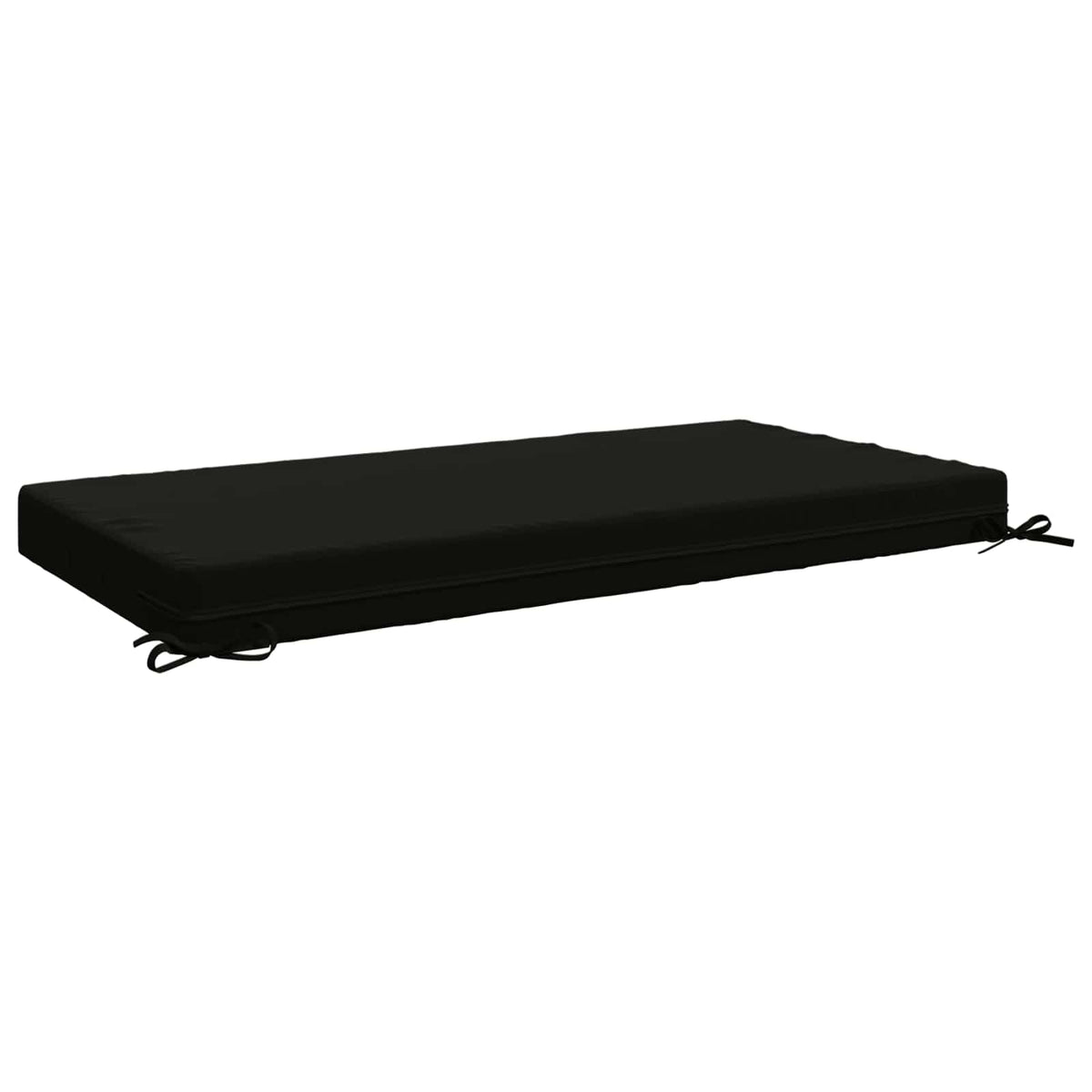 Sædehynde SOEST 100% polyester Sort 120 x 60 x 10 cm