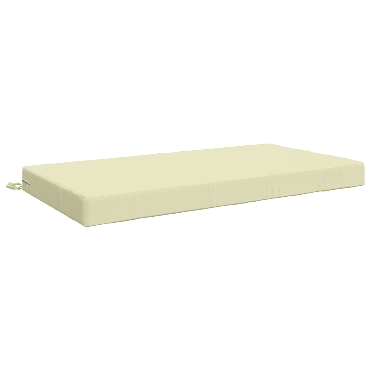 Sædehynde SOEST 100% polyester Cremefarvet 120 x 60 x 10 cm
