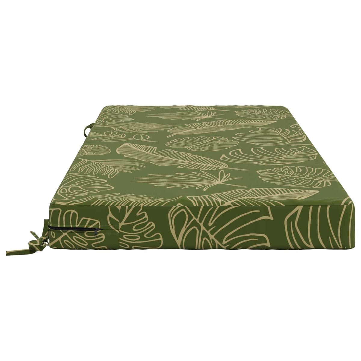Sædehynde SOEST 100% polyester Bladdesign 120 x 60 x 10 cm