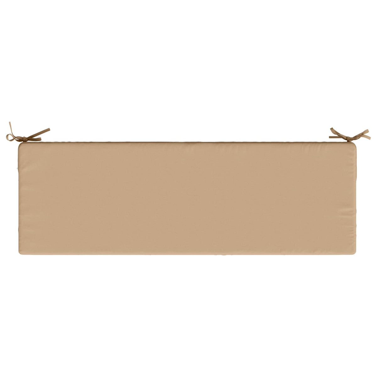 Sædehynde SOEST 100% polyester Sandfarvet 120 x 40 x 10 cm