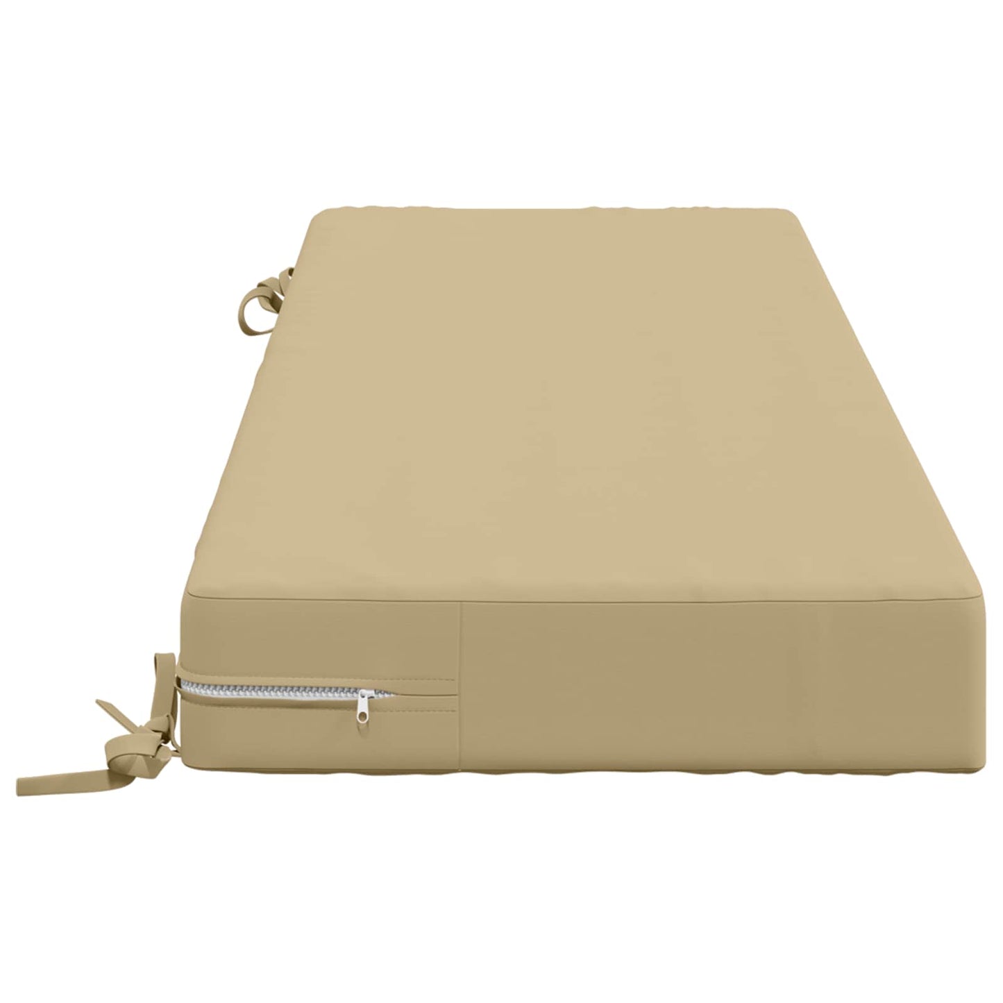 Sædehynde SOEST 100% polyester Beige 120 x 40 x 10 cm