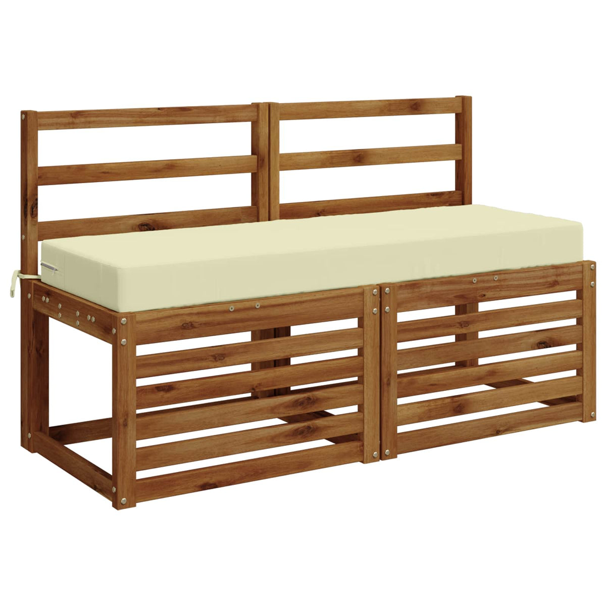 Sædehynde SOEST 100% polyester Cremefarvet 120 x 40 x 10 cm