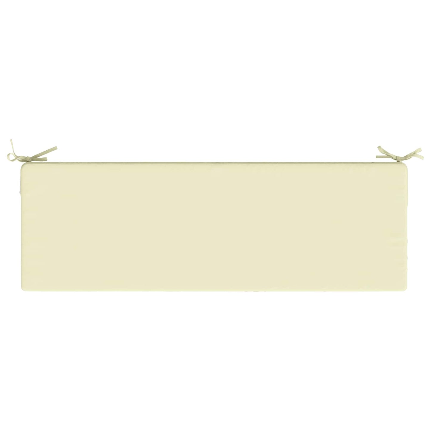 Sædehynde SOEST 100% polyester Cremefarvet 120 x 40 x 10 cm