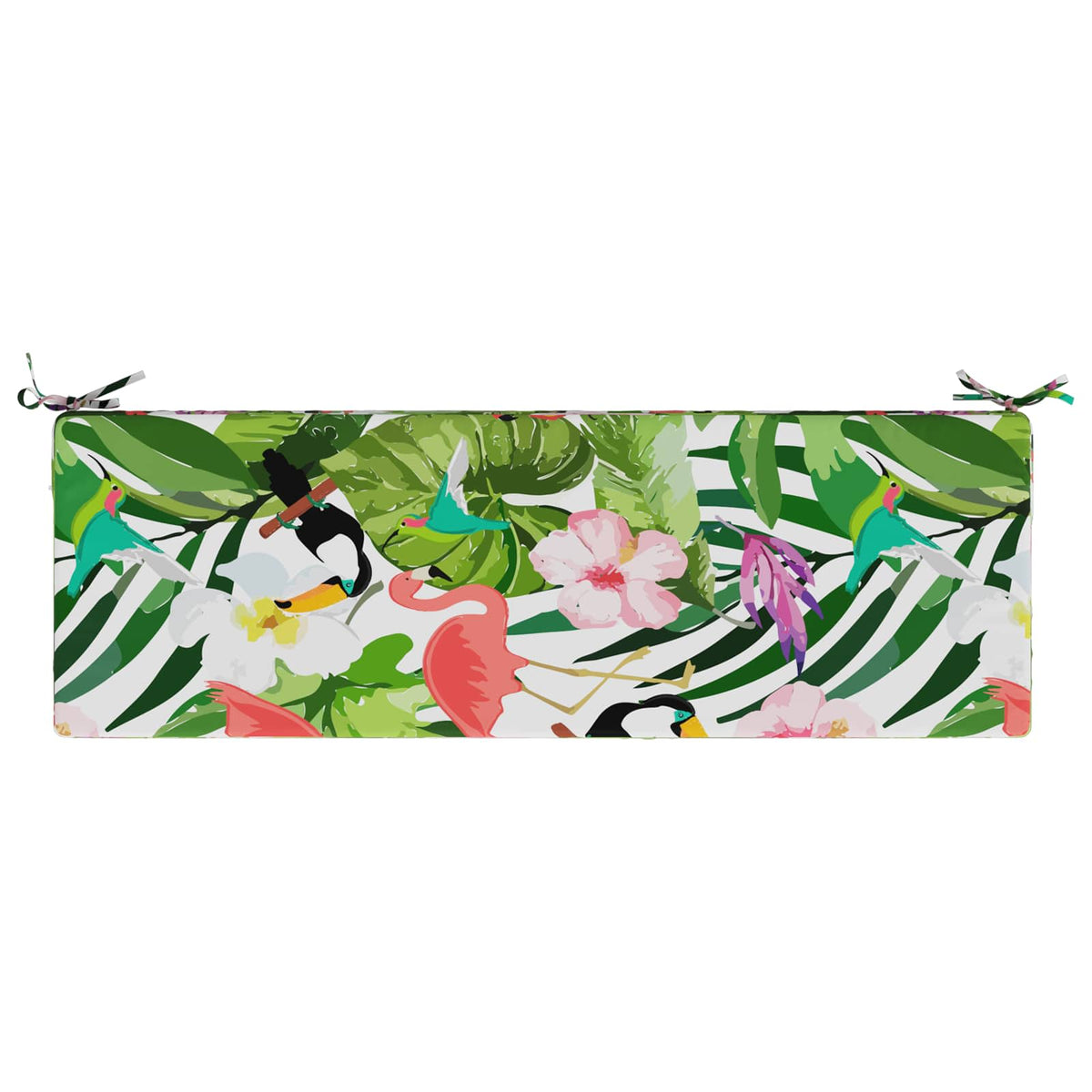 Sædehynde SOEST 100% polyester Flerfarvet 120 x 40 x 10 cm