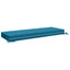 Sædehynde SOEST 100% polyester Lyseblå 120 x 40 x 10 cm