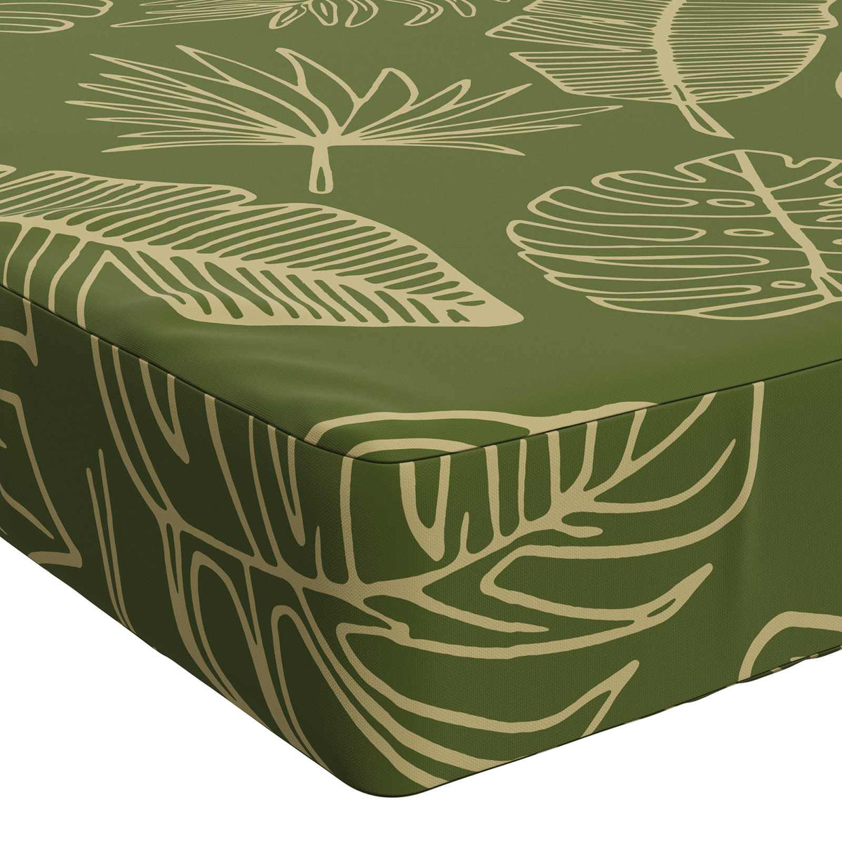 Sædehynde SOEST 100% polyester Bladdesign 120 x 40 x 10 cm