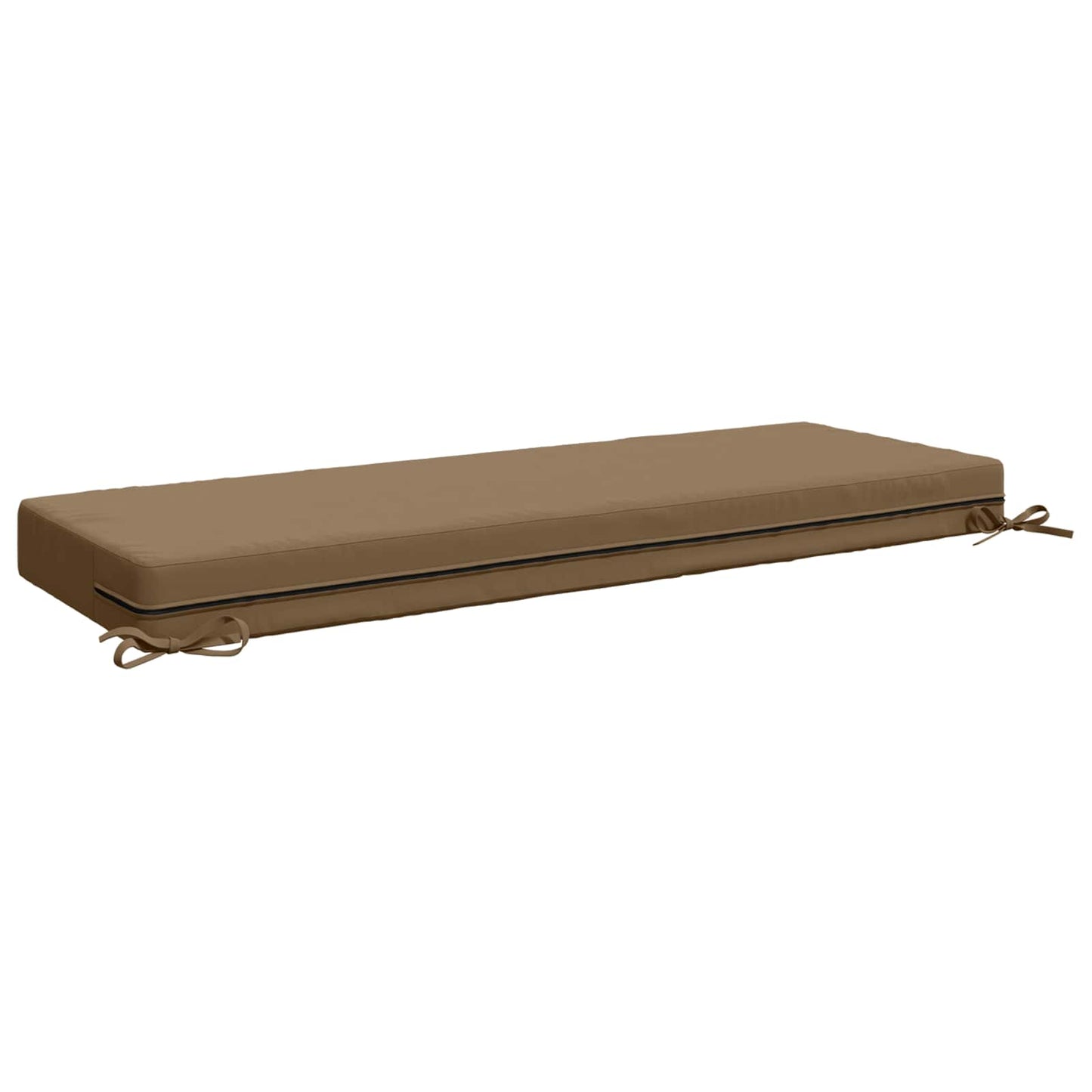 Sædehynde SOEST 100% polyester Gråbrun 120 x 40 x 10 cm