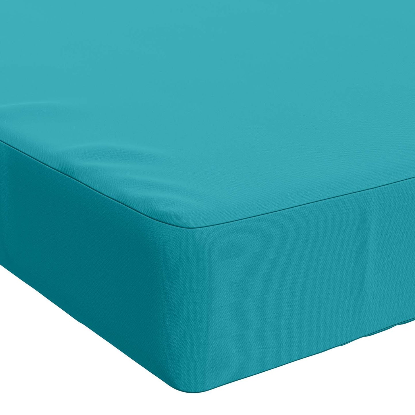 Sædehynde SOEST 100% polyester Turkis 120 x 40 x 10 cm