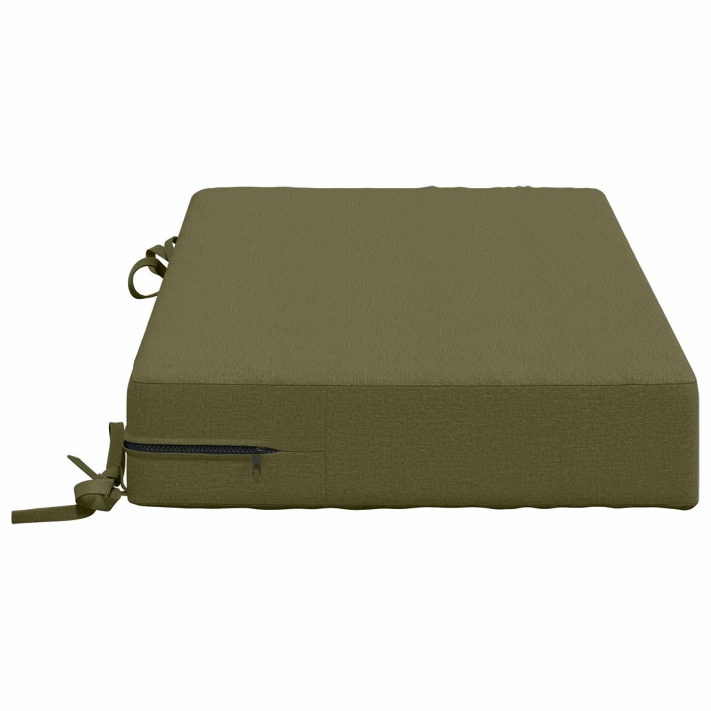 Sædehynde SOEST 100% polyester Olivengrøn 70 x 40 x 10 cm
