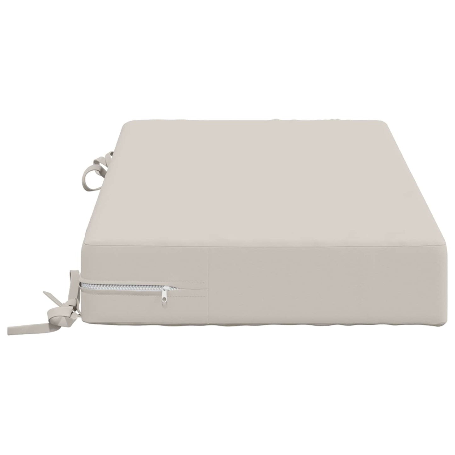 Sædehynde SOEST 100% polyester Hvid 70 x 40 x 10 cm