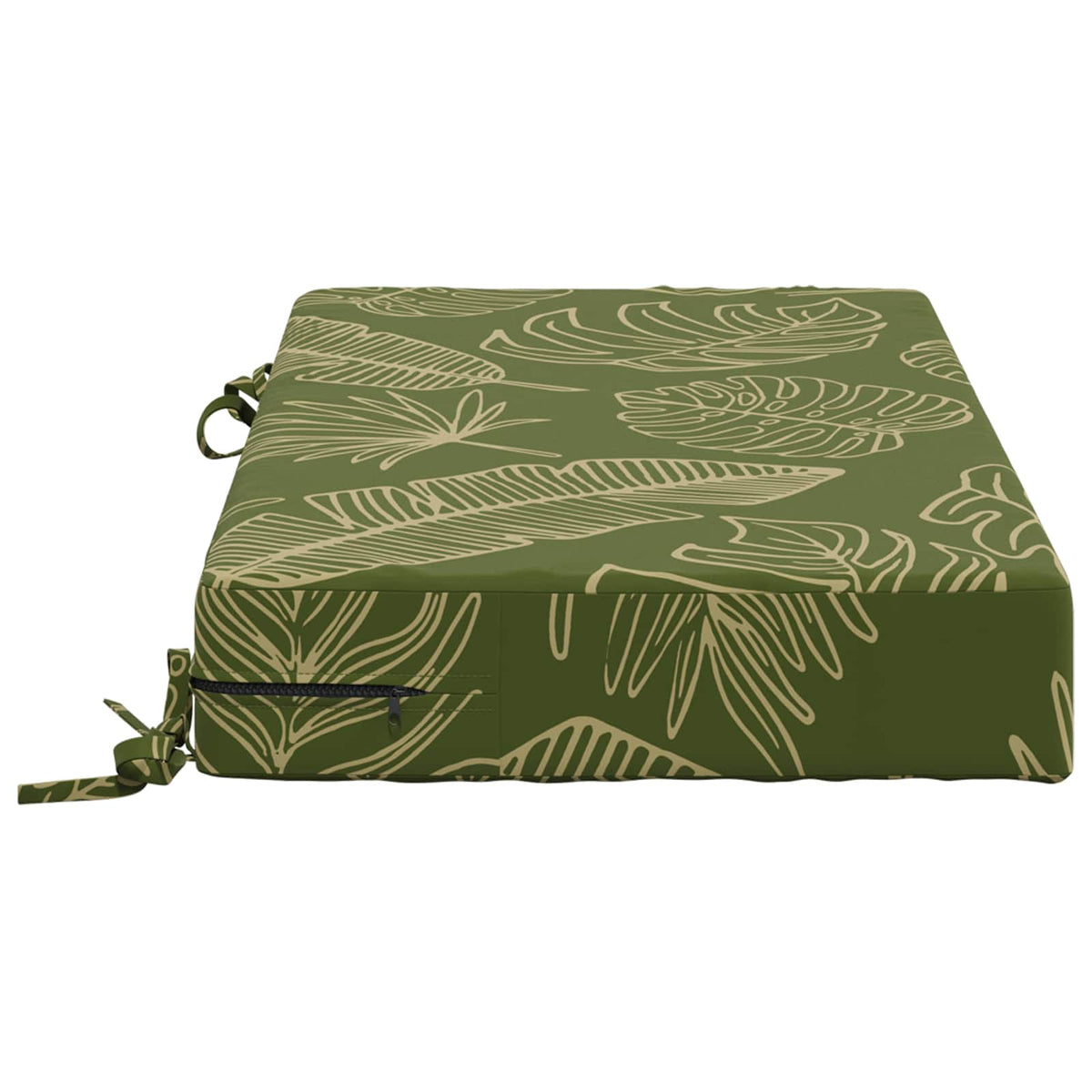 Sædehynde SOEST 100% polyester Bladdesign 70 x 40 x 10 cm