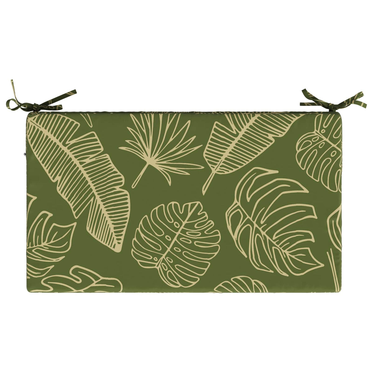 Sædehynde SOEST 100% polyester Bladdesign 70 x 40 x 10 cm