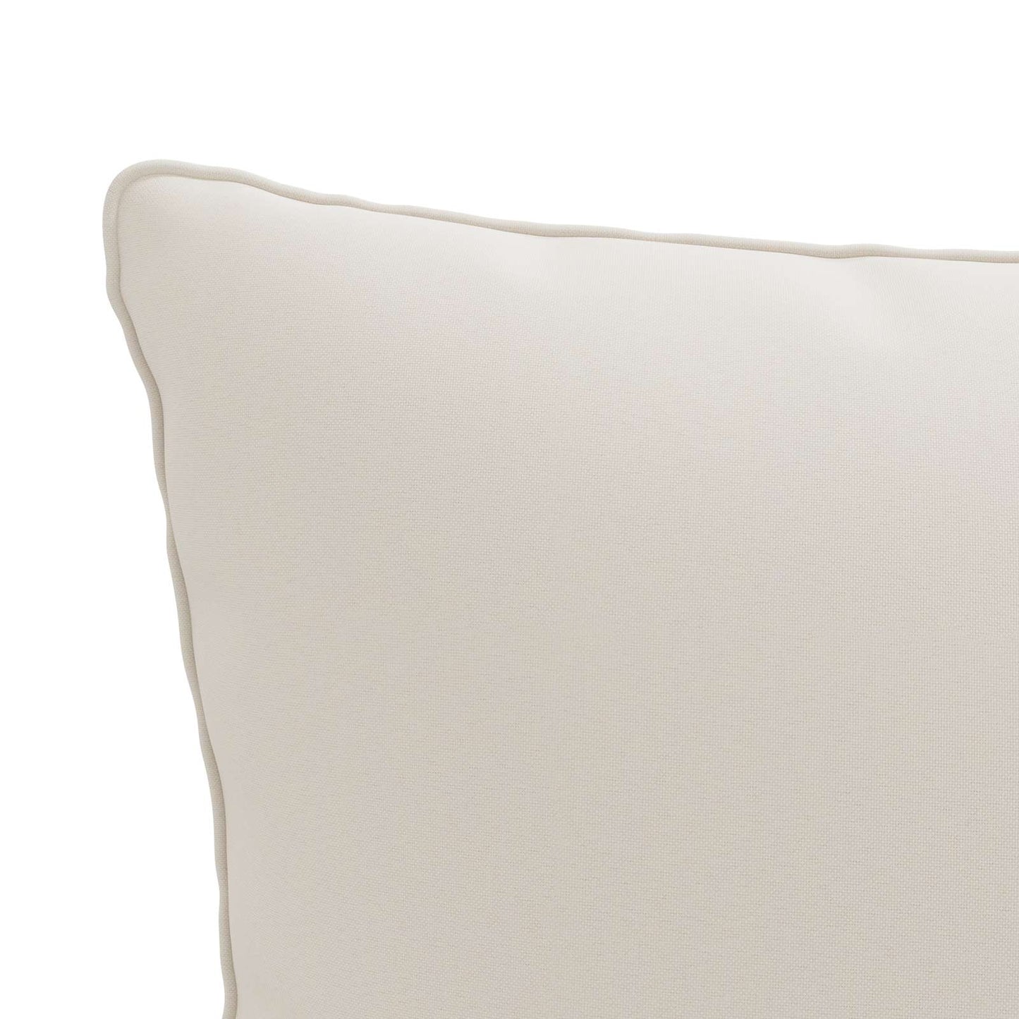 1-delte rygpuder PUTTEN 100% polyester Hvid 50 x 40 x 15 cm