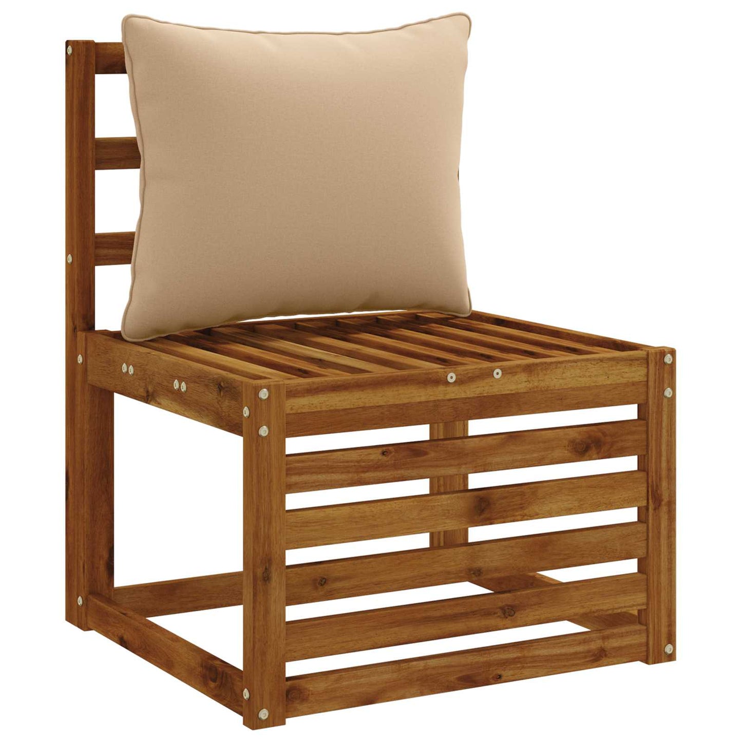 1-delte rygpuder PUTTEN 100% polyester Sandfarvet