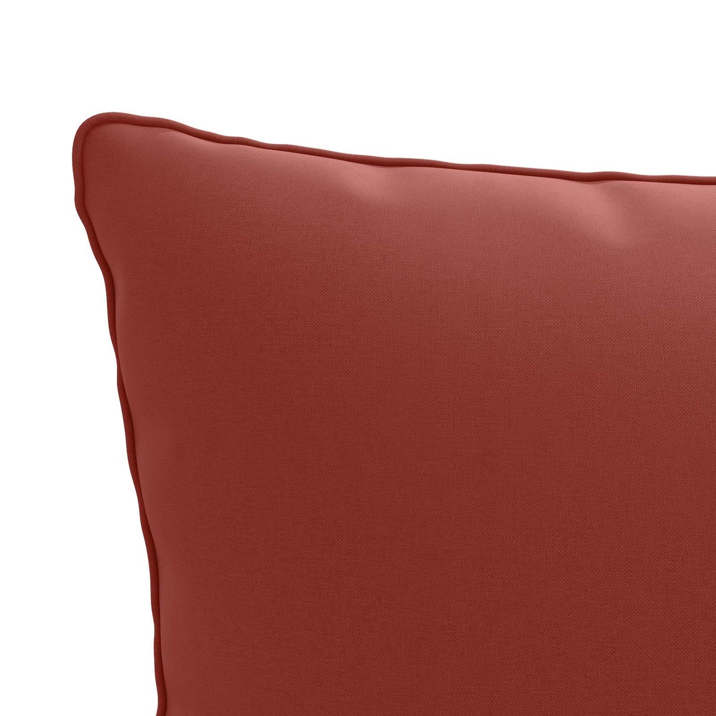 1-delte rygpuder PUTTEN 100% polyester Rød 50 x 40 x 15 cm