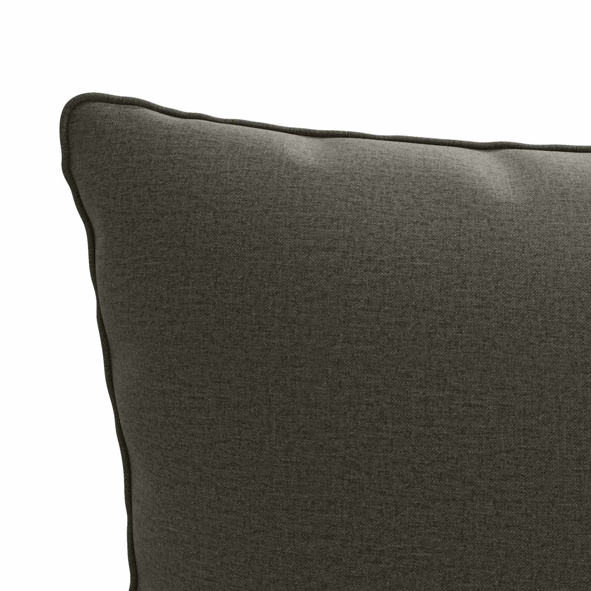 1-delte rygpuder PUTTEN 100% polyester Antracit 50 x 40 x 15 cm