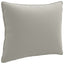 1-delte rygpuder PUTTEN 100% polyester Grå 50 x 40 x 15 cm