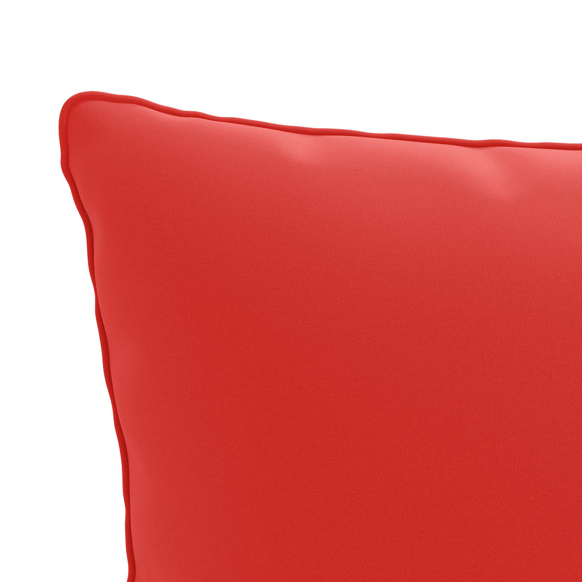1-delte rygpuder PUTTEN 100% polyester Rød 50 x 40 x 15 cm
