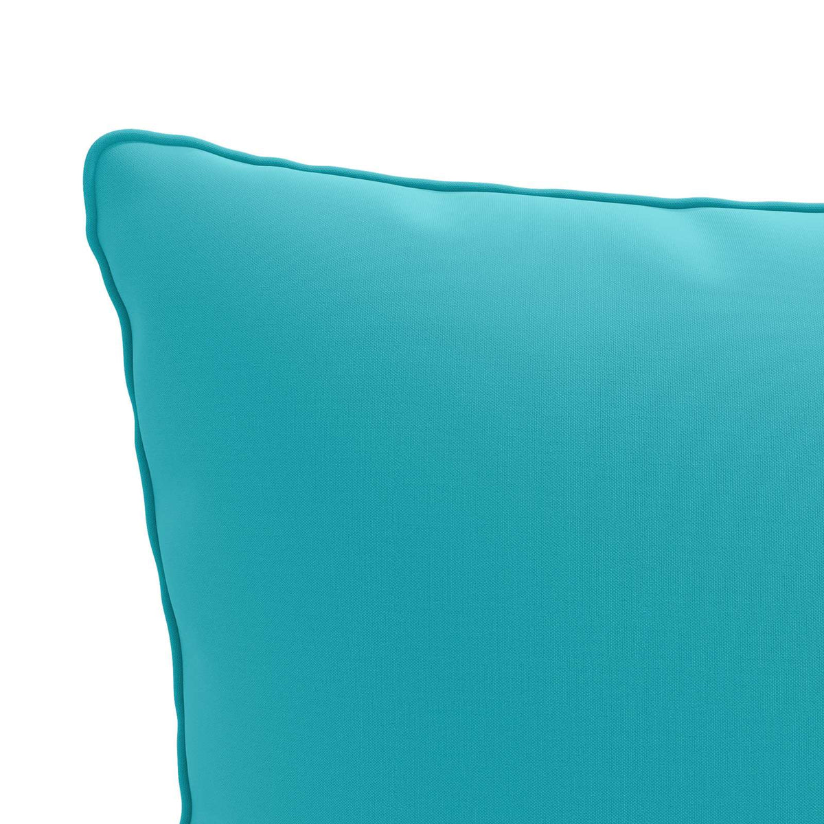 1-delte rygpuder PUTTEN 100% polyester Turkis 50 x 40 x 15 cm