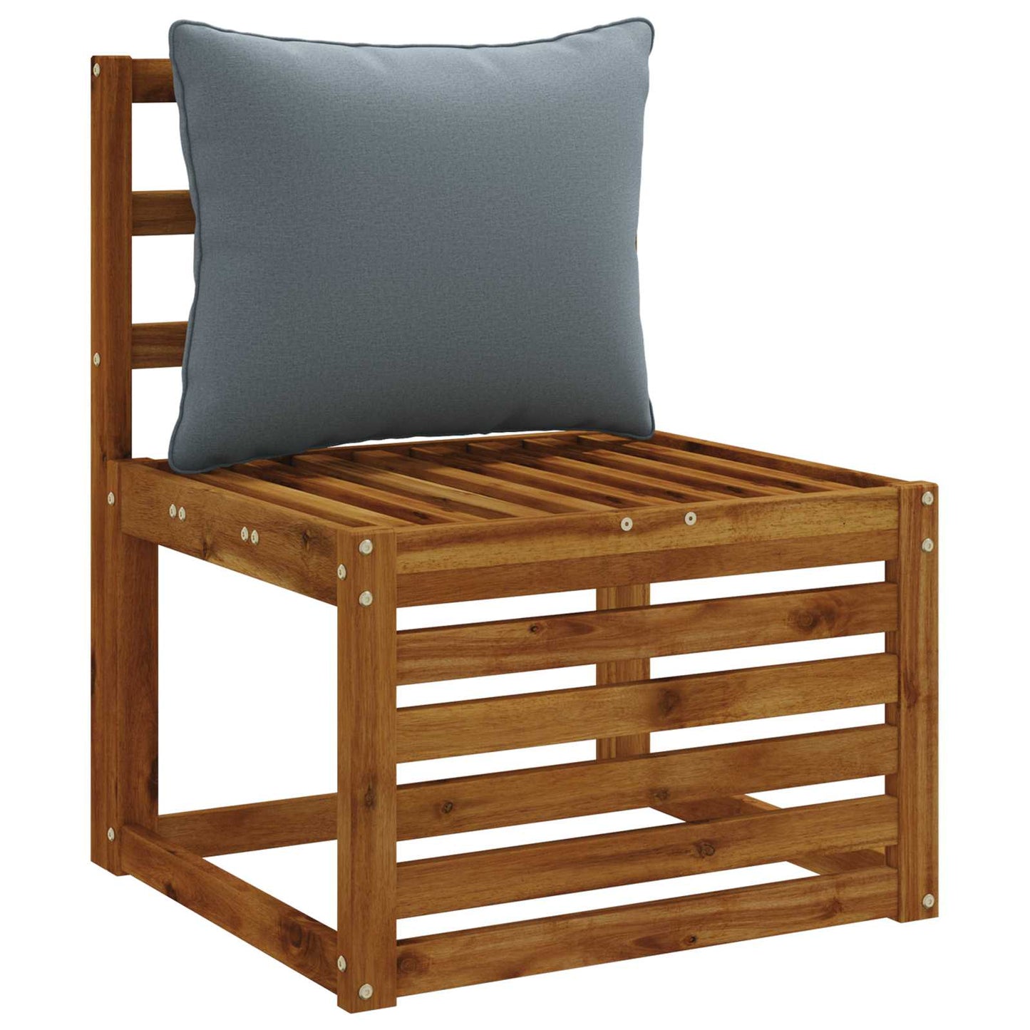 1-delte rygpuder PUTTEN 100% polyester Blå 60 x 40 x 15 cm