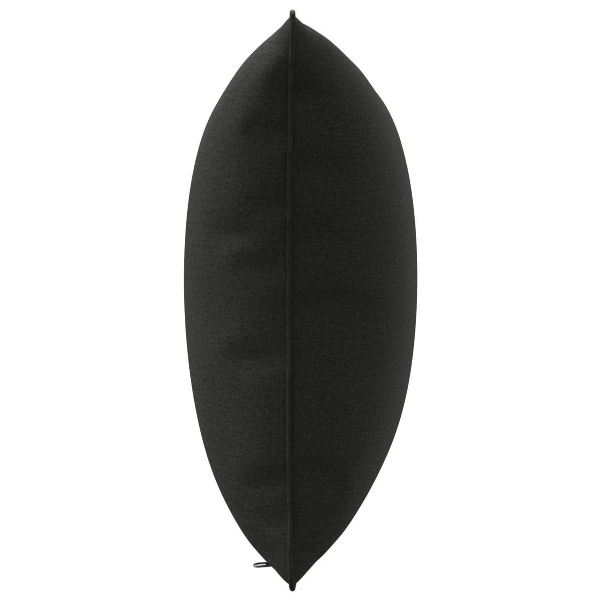1-delte rygpuder PUTTEN 100% polyester Sort 60 x 40 x 15 cm