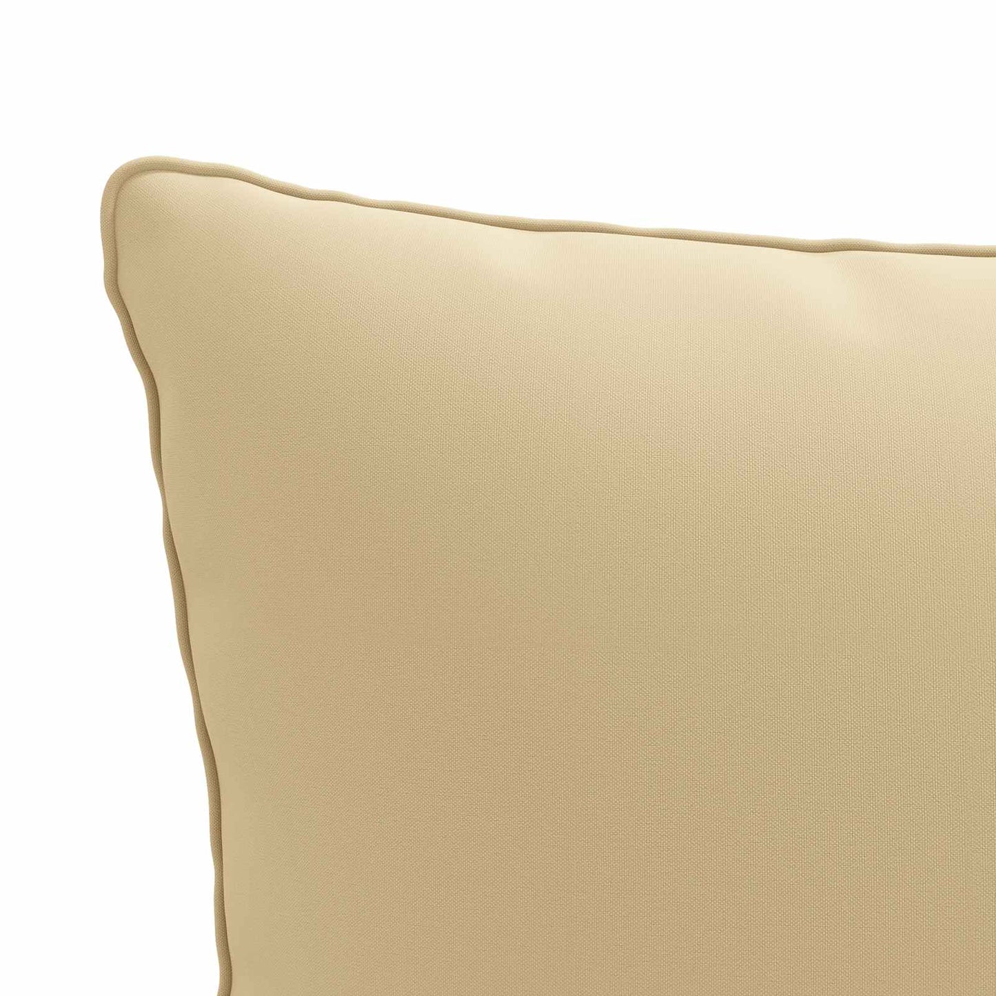 1-delte rygpuder PUTTEN 100% polyester Beige 60 x 40 x 15 cm