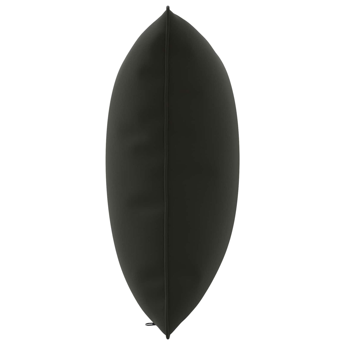 1-delte rygpuder PUTTEN 100% polyester Sort 60 x 40 x 15 cm