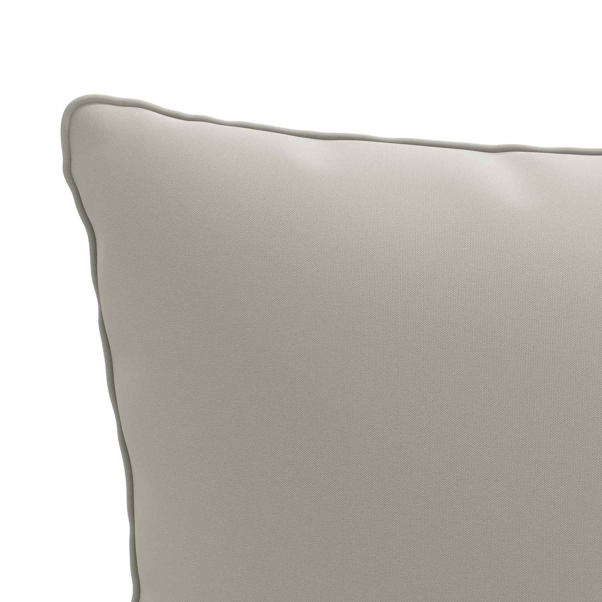1-delte rygpuder PUTTEN 100% polyester Grå 60 x 40 x 15 cm